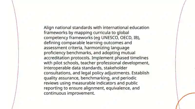 Integrating international teaching system in education 4