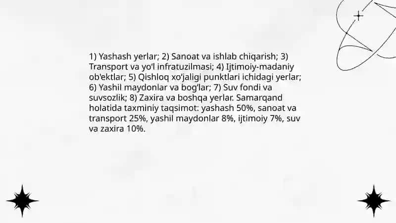Samarqand viloyati boyicha Yer fondi 4