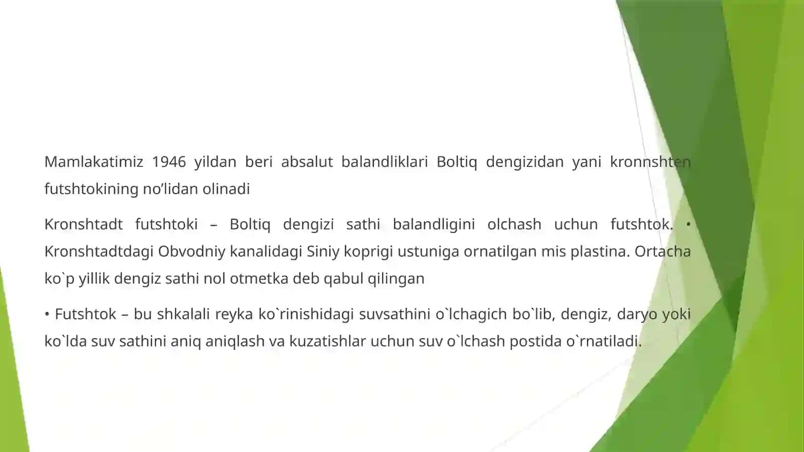 Topografiyada qo’laniladigan koordinatalar va balandliklar sistemasi 4