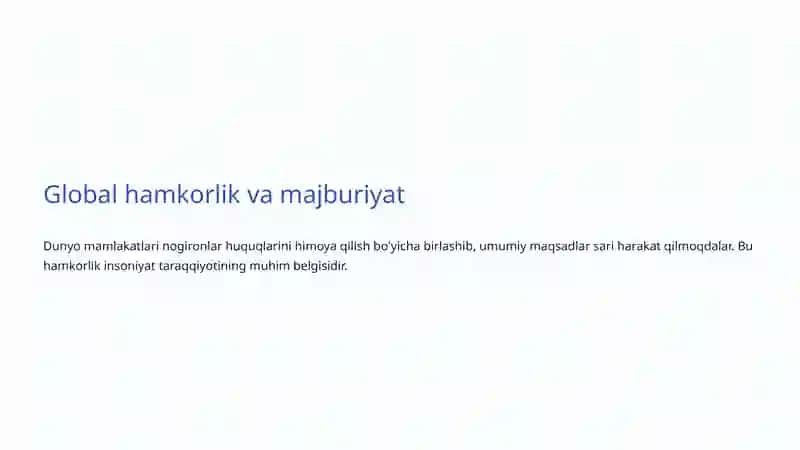 Nogironlar Huquqlarini Himoya Qilish: Tenglik va Ijtimoiy Adolat Yo'lida 4