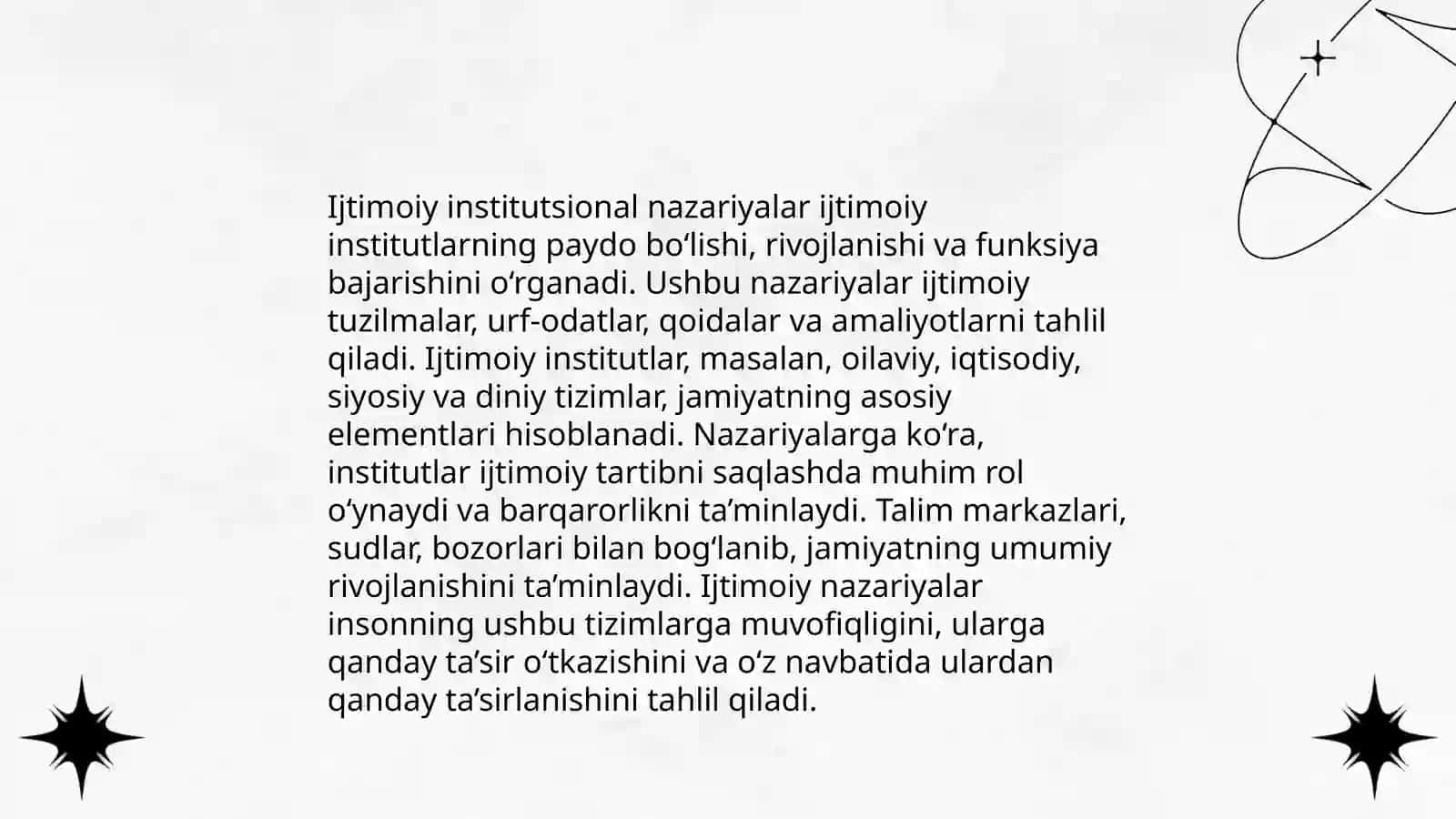 Bozorning ijtimoiy funktsiyalari 4