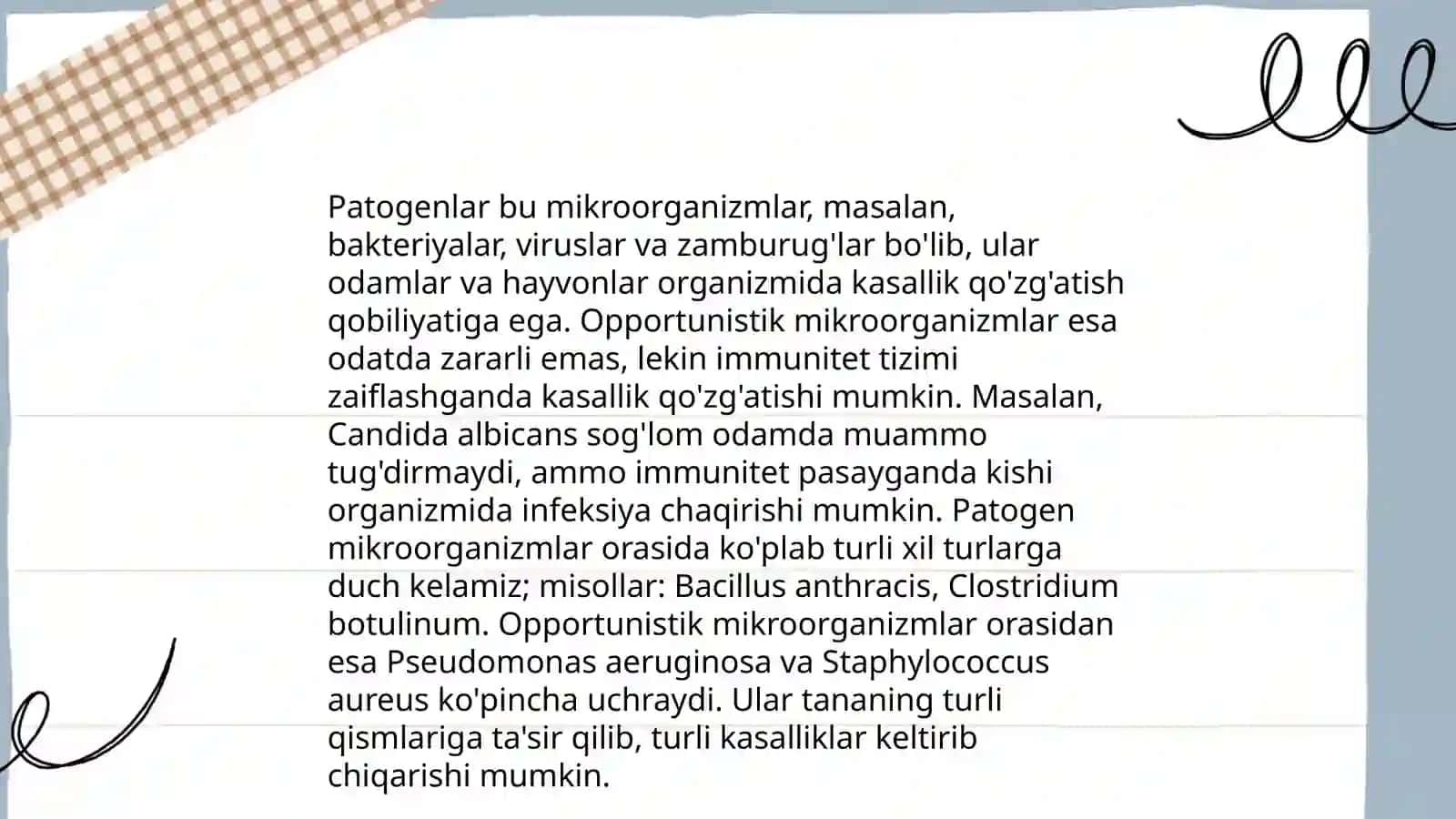 Umumiy infeksion jarayon haqida tushuncha 4