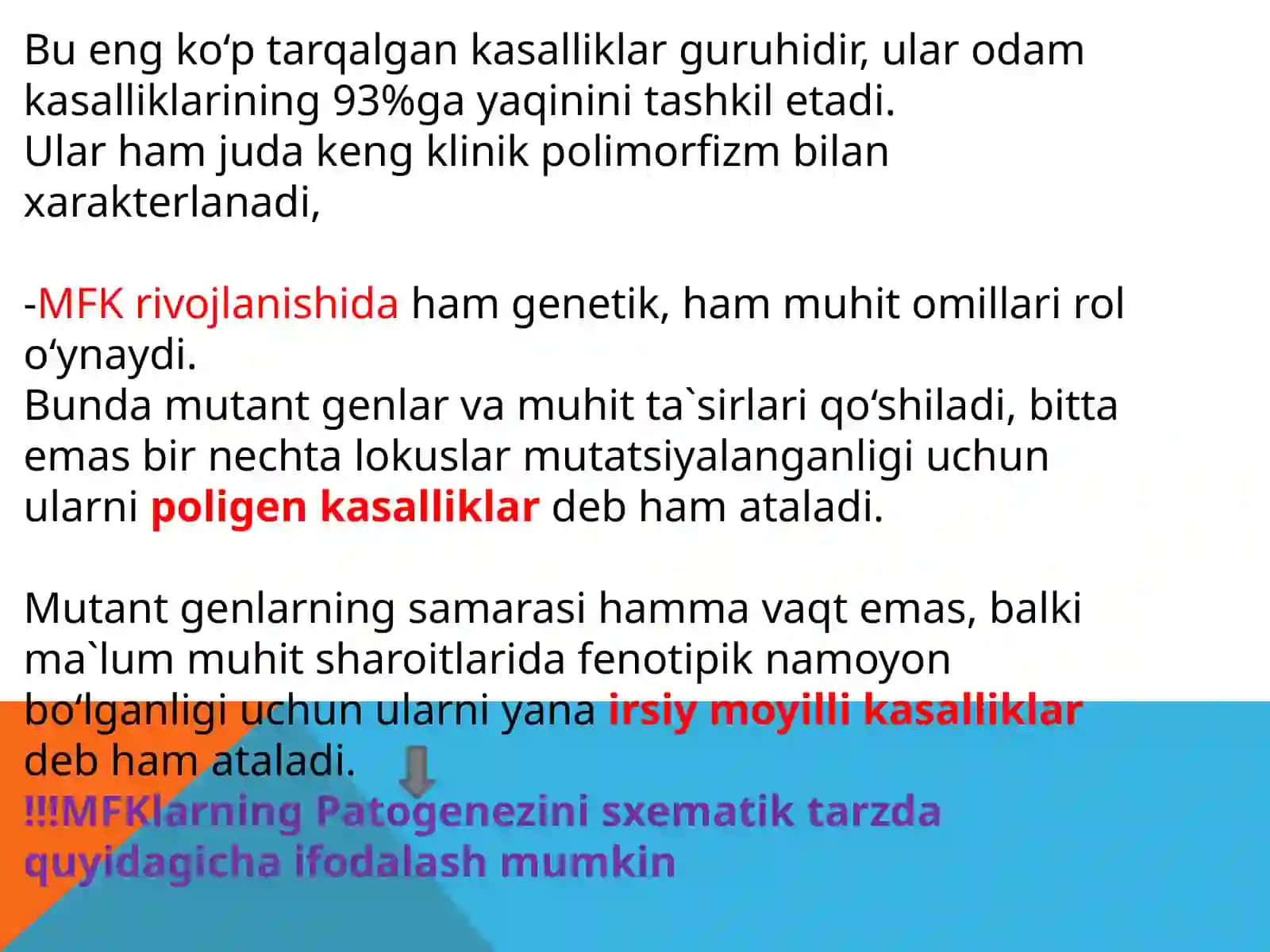 IRSIY MOYILLI (MULTIFAKTORIAL) KASALLIKLAR 4