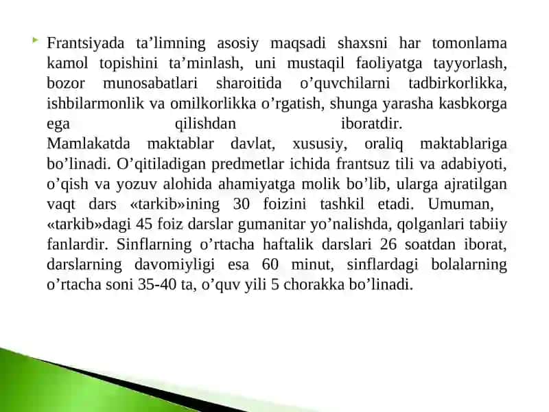 FRENE MAKTABIDAGI TA'LIM TEXNOLOGIYASI 4