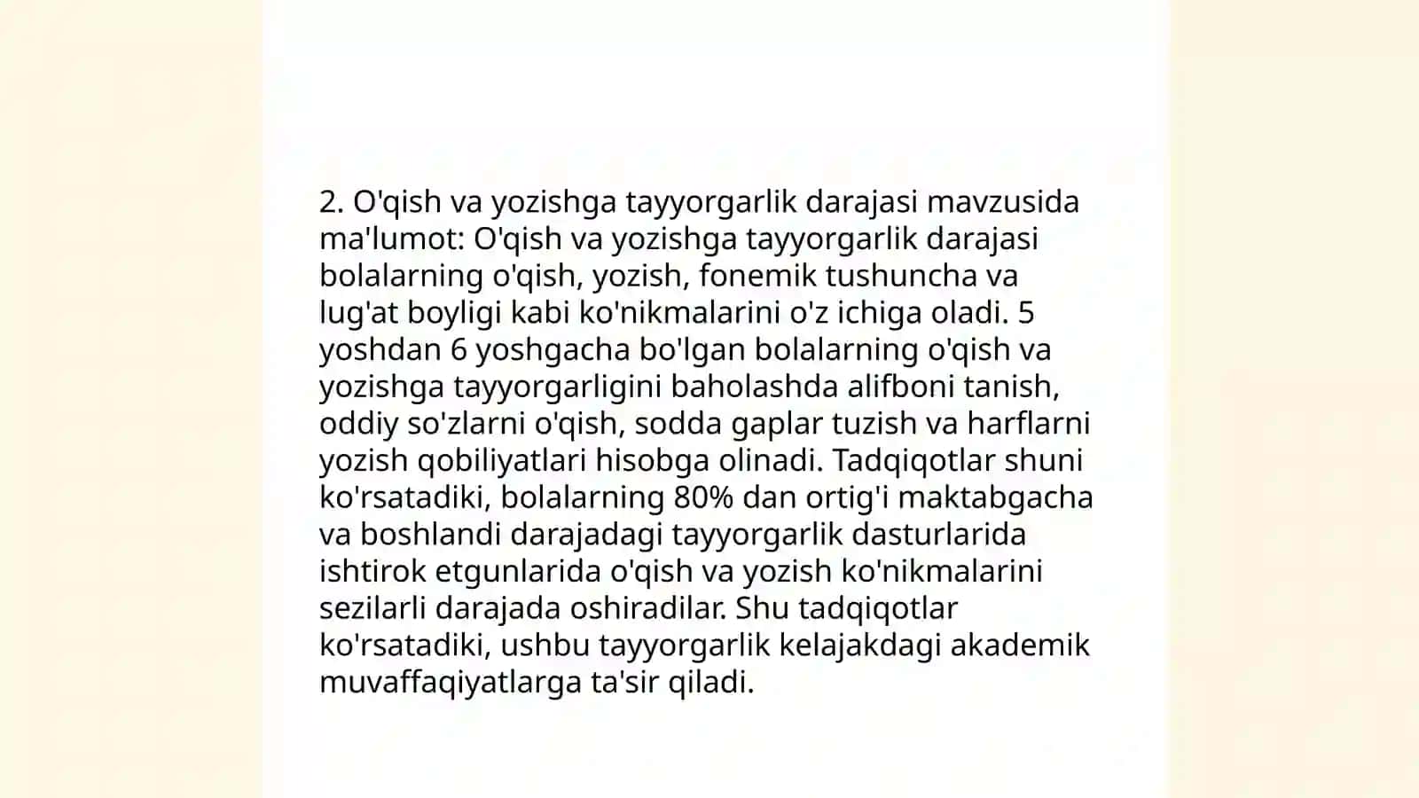 Bolaning maktabga psixologik tayyorgarligi 4