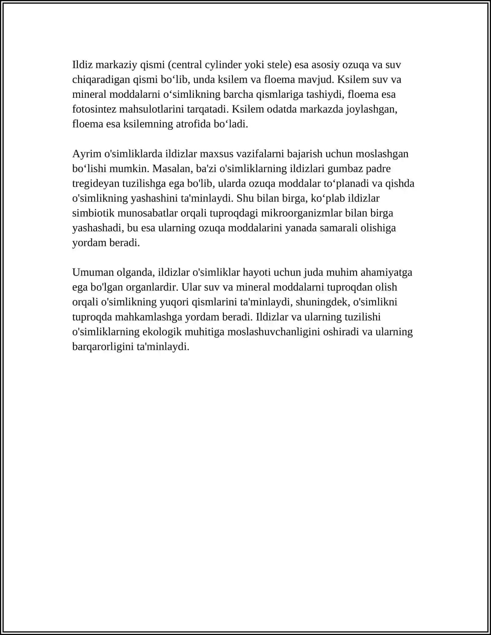DARAXTLARNING VEGETATIV ORGANLARI MORFOLOGIYASI 4