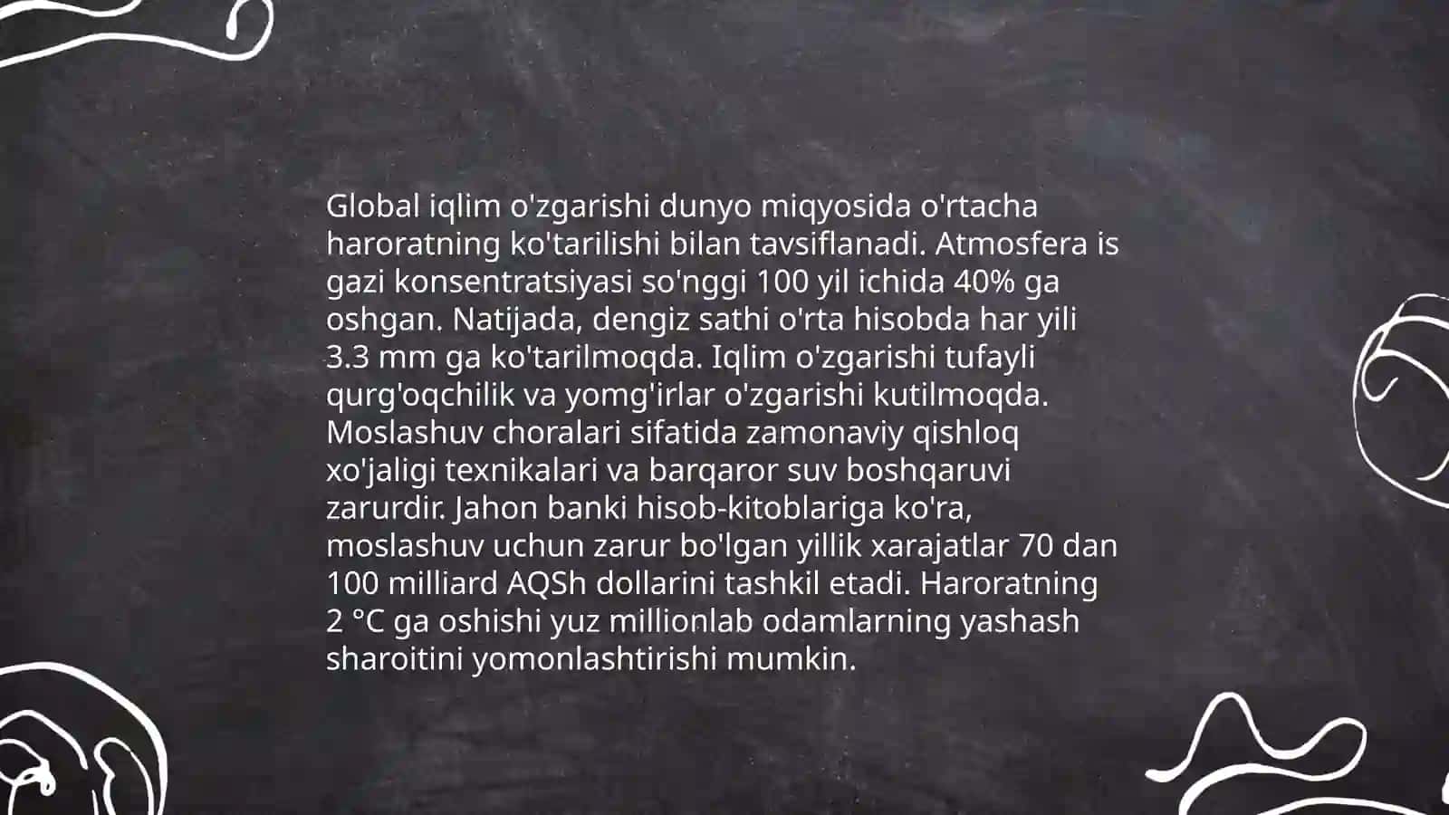 Yashash muhitiga moslanish 4