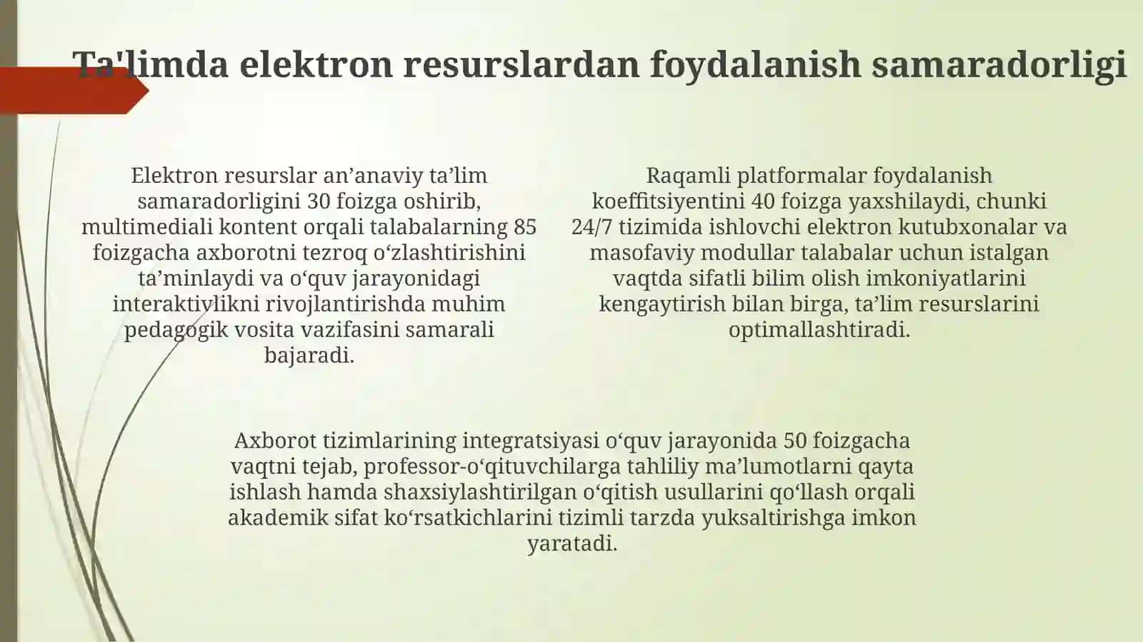 Ta'lim jarayonini raqamlashtirish va elektron resurslar 4