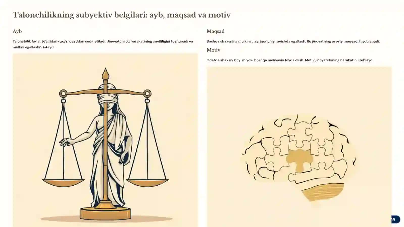 O'zbekiston Respublikasi Jinoyat kodeksining 165-moddasi Talonchilik tahlili 4