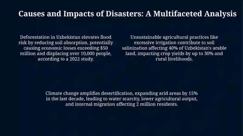 Presentation on Disaster in Uzbekistan 4