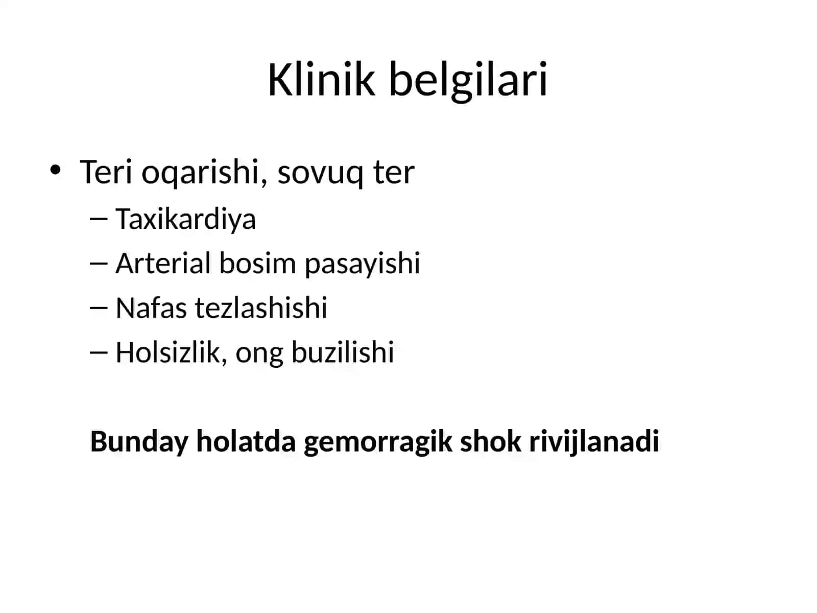 MASSIV QON KETISHIDA TEZ TIBBIY YORDAM 4