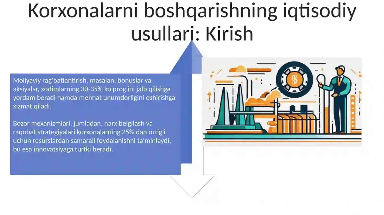 Sanoat korxonalarini boshqarishning iqtisodiy usullari 4