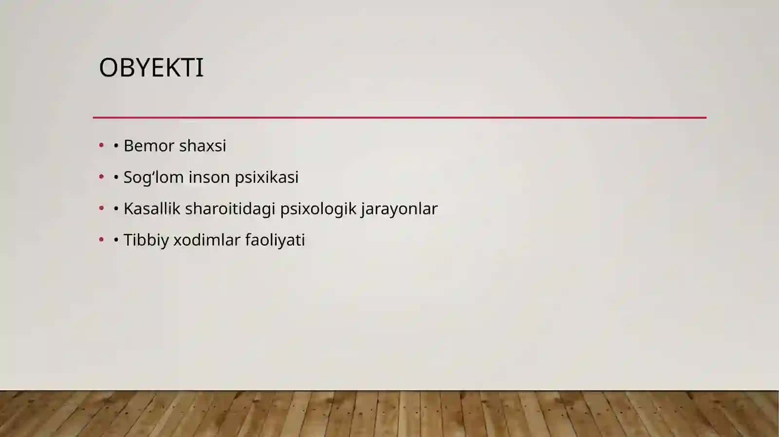 Tibbiy psixologiya faniga kirish 4