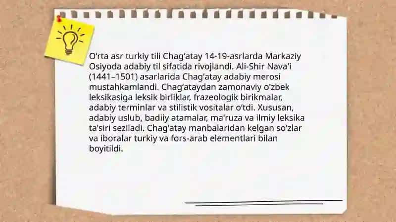 O'zbek tili leksikasining tarixiy taraqqiyoti 4