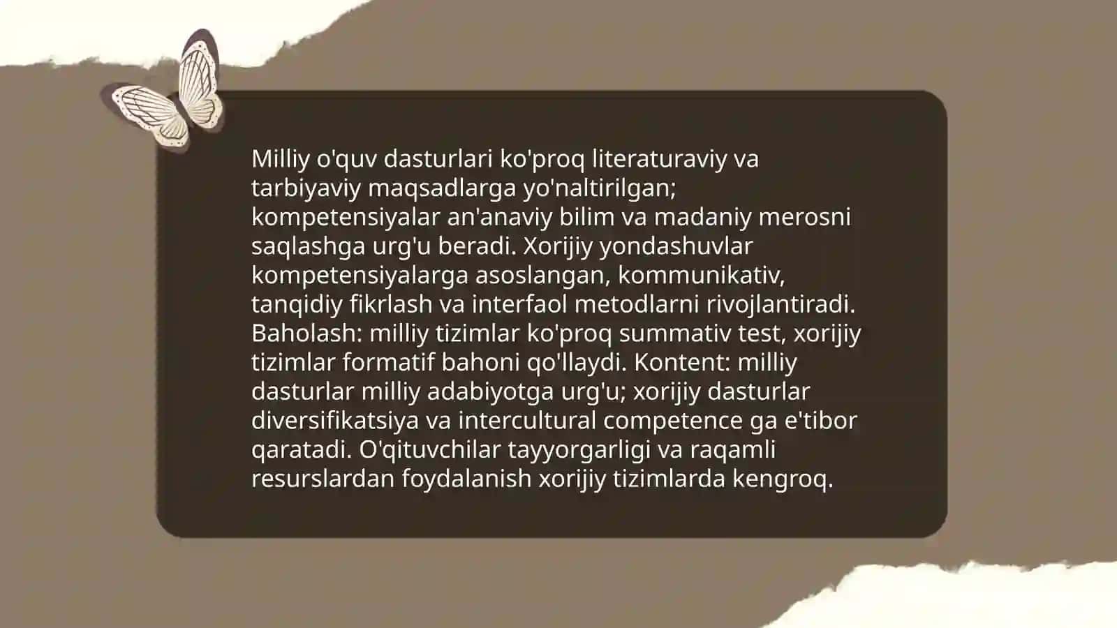 Milliy va xorij adabiy ta’limi metodikasining qiyosiy tahili 4