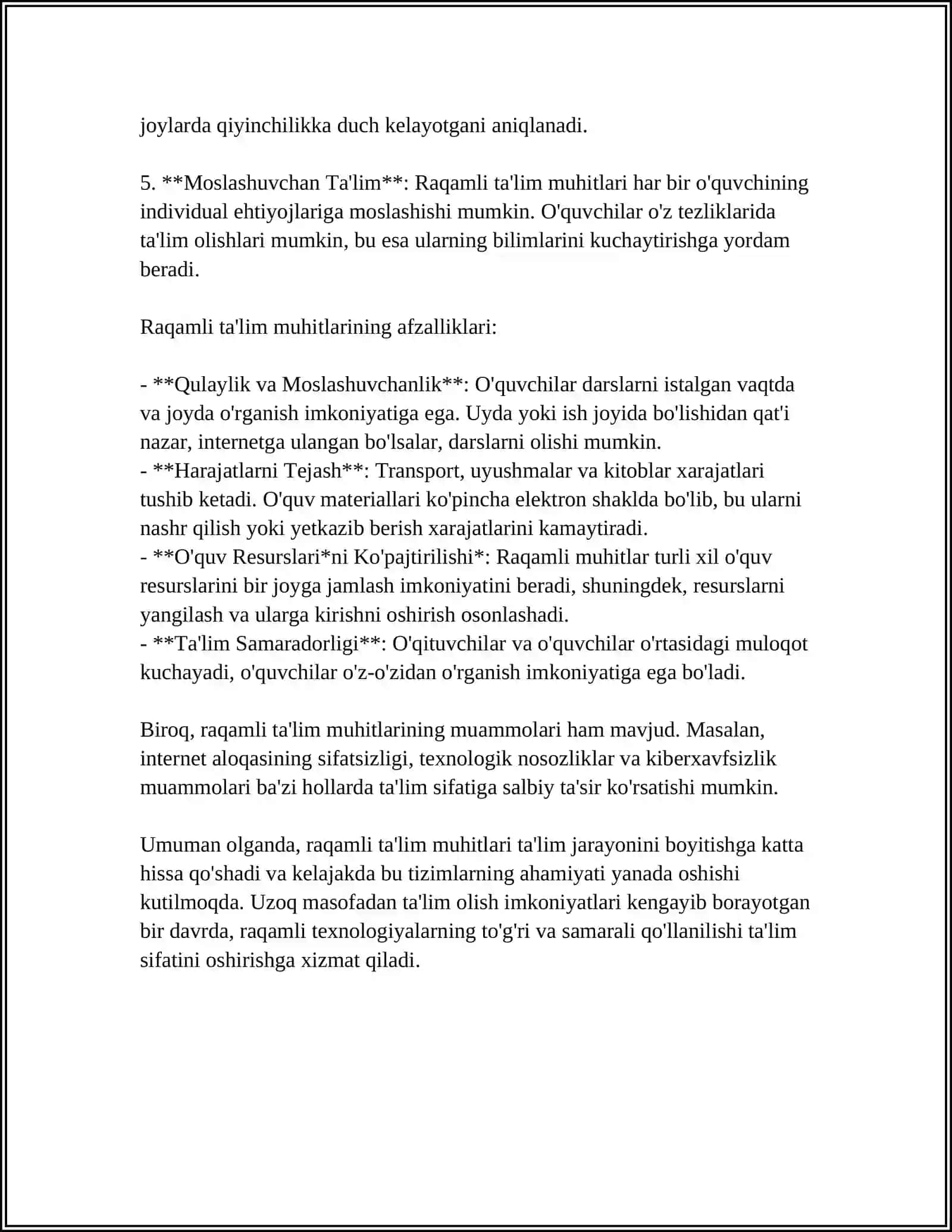 Raqamli ta'lim muhitlari 4
