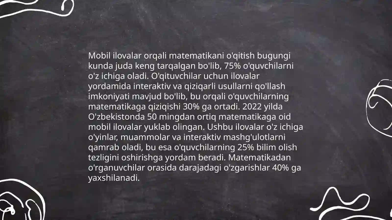 Boshlang’ich sinflarda zamonaviy dasturlar orqali matematikani o’zlashtirish 4