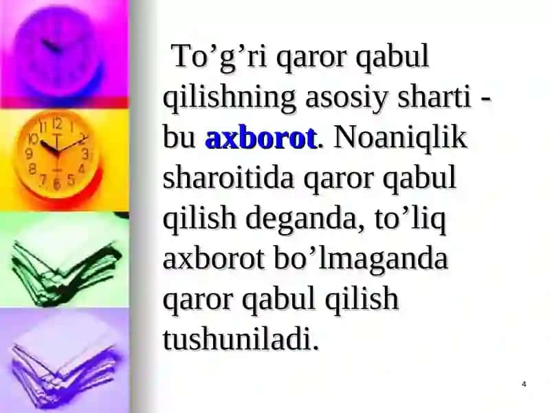 BOZOR VA TAVAKKALCHILIK 4