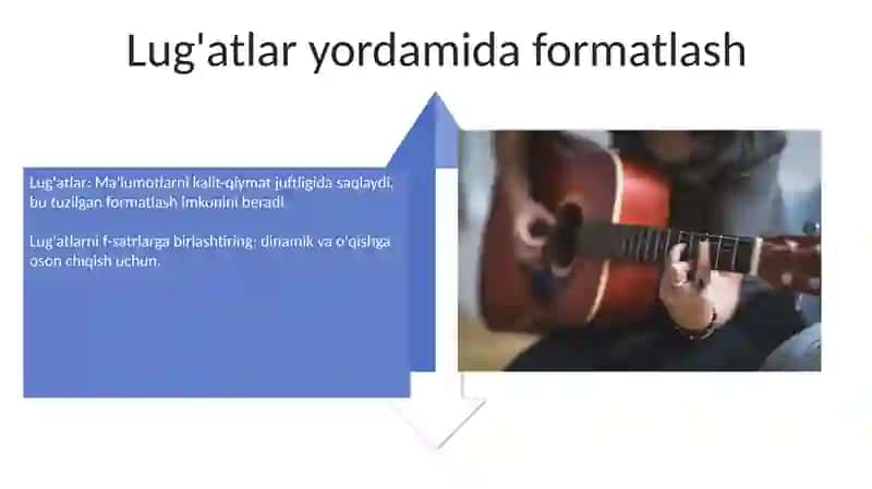 Ilg'or Formatlash Texnikalari 4