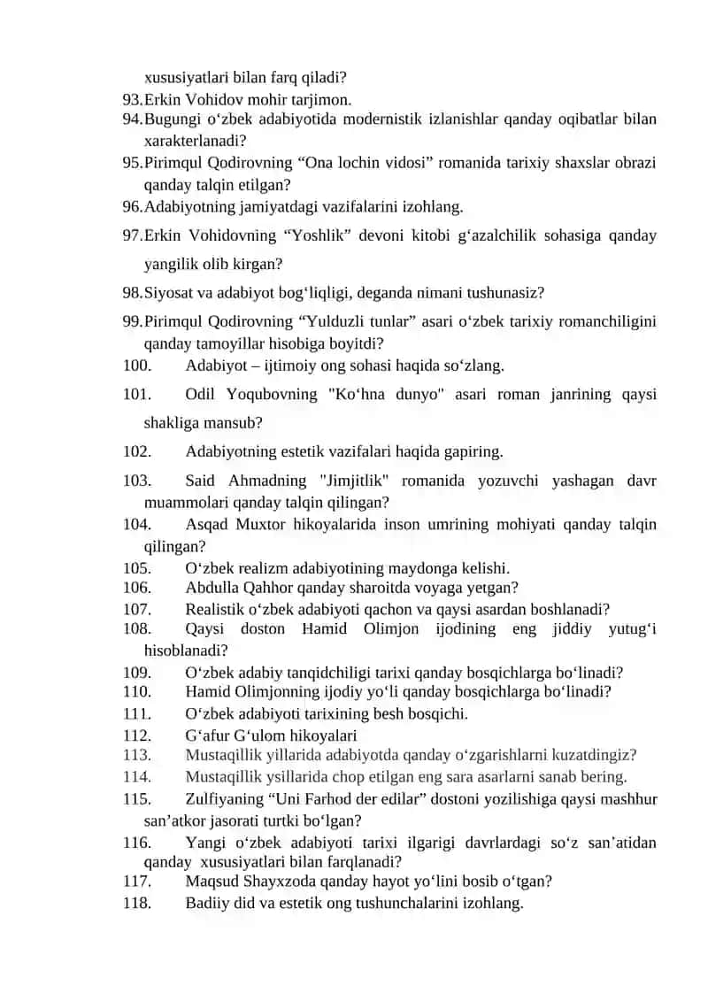Milliy istiqlol davri o‘zbek adabiyoti 4