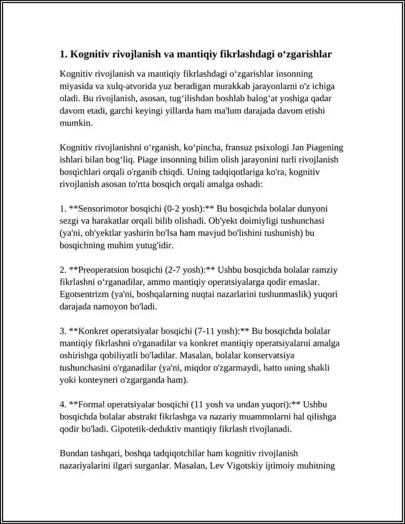 6-7 YOSHDAGI BOLALAR RIVOJLANISHIDAGI OʻTISH DAVRINING PSIXOLOGIK XUSUSIYATLARI 4