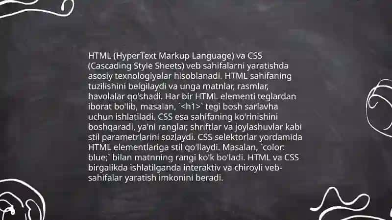 Veb-sayt dizayni asoslari 4