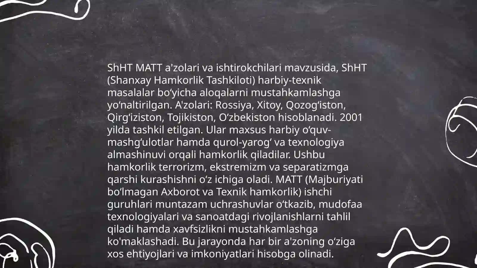 Shanxay Hamkorlik Tashkiloti Mintaqaviy Antiterror tuzilmasi (ShHT MATT) 4