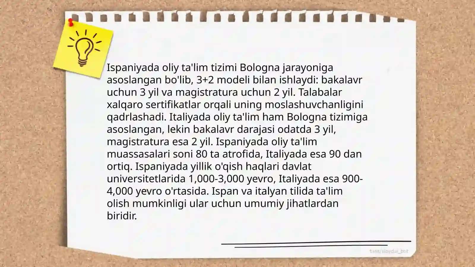 Italiya va Ispaniya taʼlim tarbiya masalalarining olib borilishi va qiyosiy tahlil 4