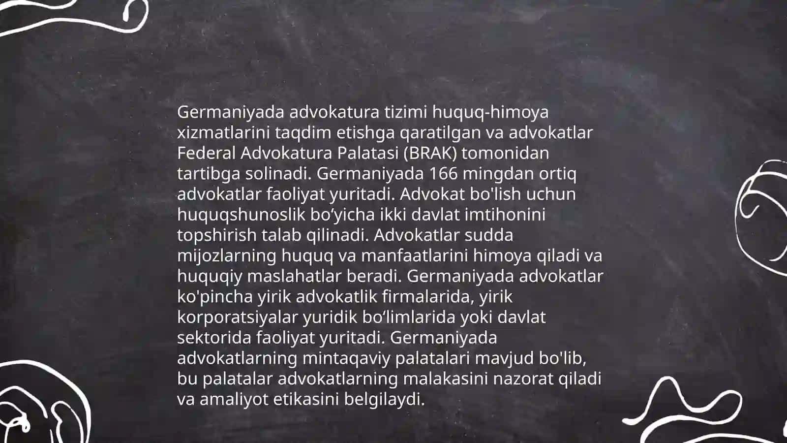 AQSH VA GERMANIYADA ADVOKATURA 4