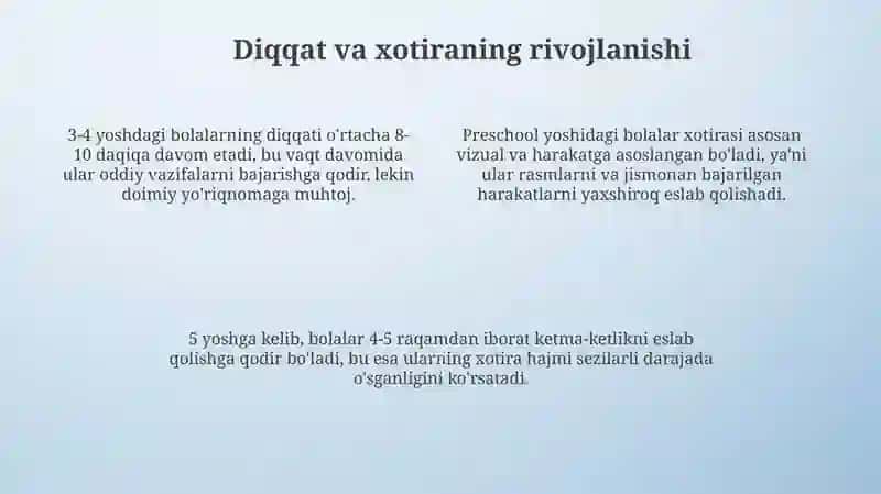 Maktabgacha yoshdagi bolalardagi kognitiv jarayonlarning rivojlanishi 4