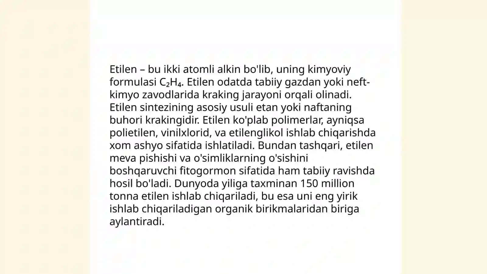 Etilen va Asetiln mavzusi 4