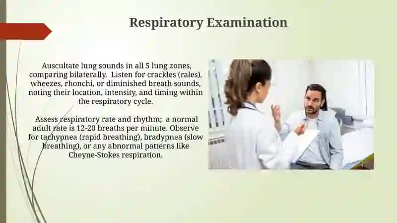 How to examine the patient 4