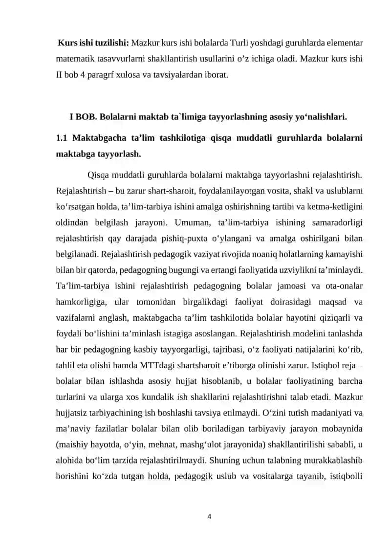 Turli yoshdagi guruhlarda elementar matematik tasavvurlarni shakllantirish usullari 4