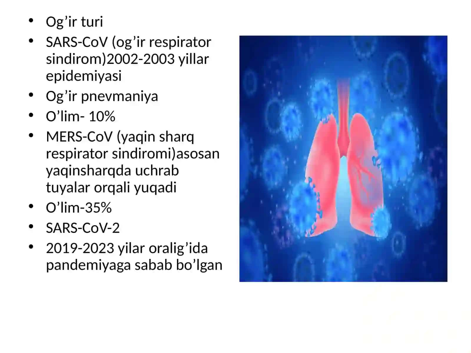Shamolash keltirib chiqaruvchi viruslar 4