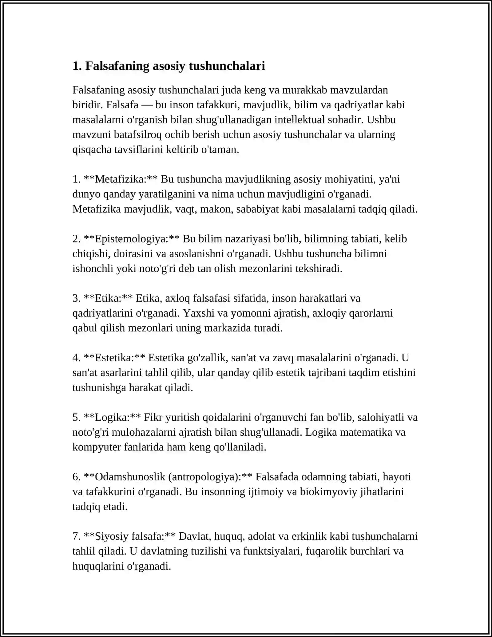 FALSAFANING ASOSIY QONUNLARI VA KATEGORIYALARI 4