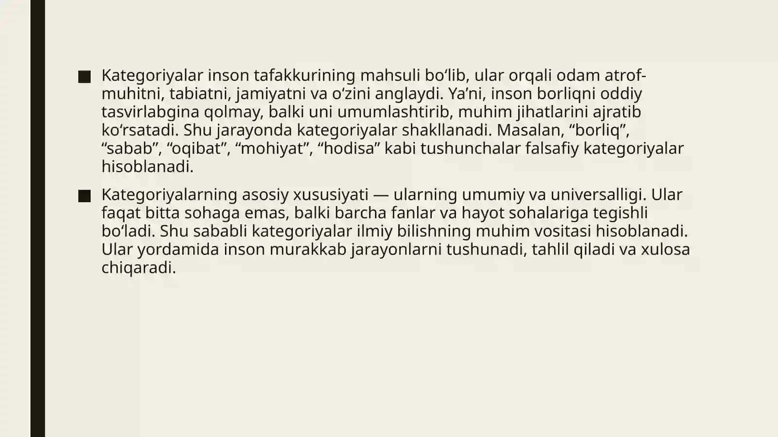 Kategoriya tushunchasi va ularning turlari 4