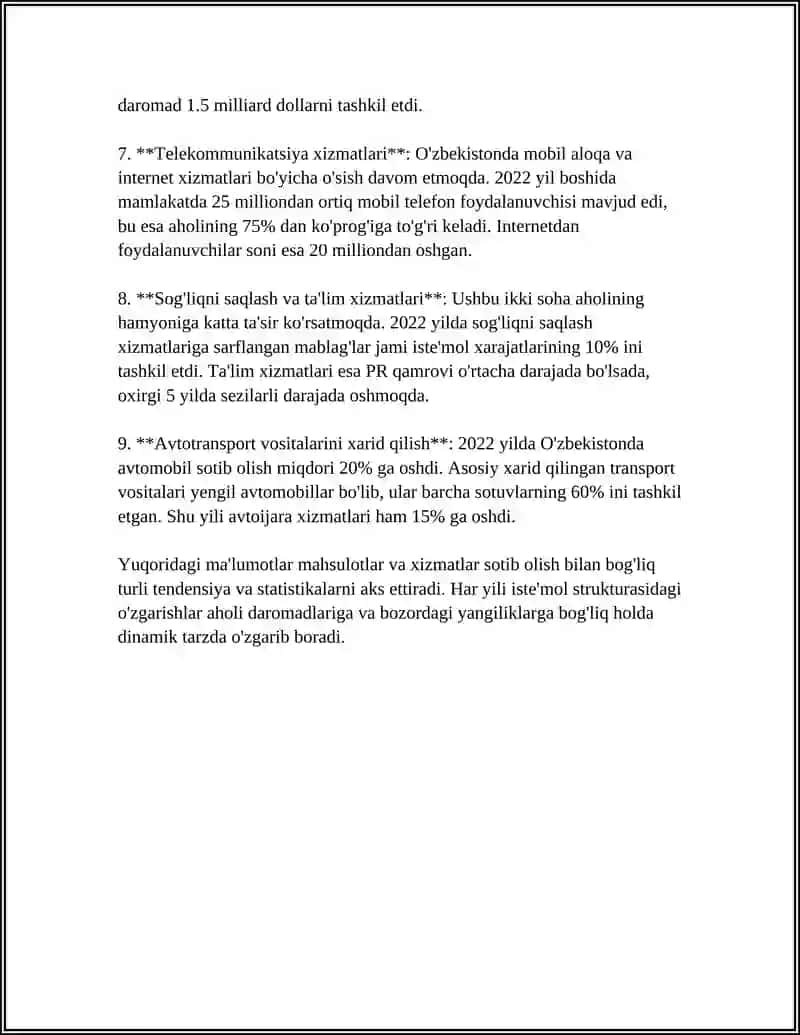 Mahsulotlar va xizmatlar sotib olish 4