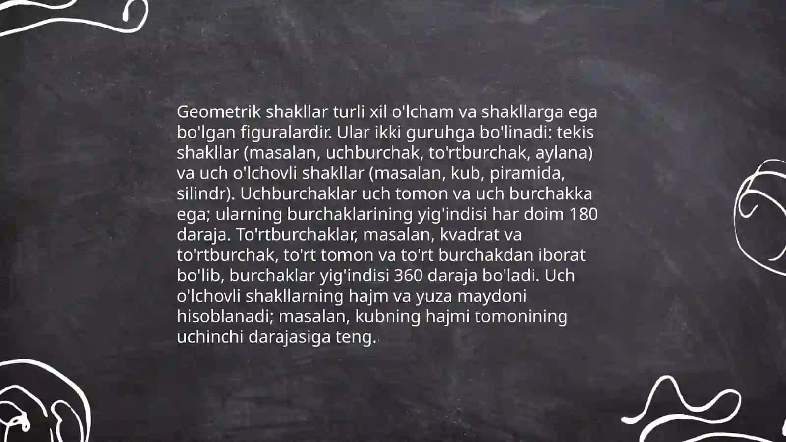 Talabaning oʻquv ilmiy tadqiqotining fizik savodxonlik yoʻnalishi boʻyicha fazo va shakl mazmun sohasiga doir topshiriqlar tahlili 4