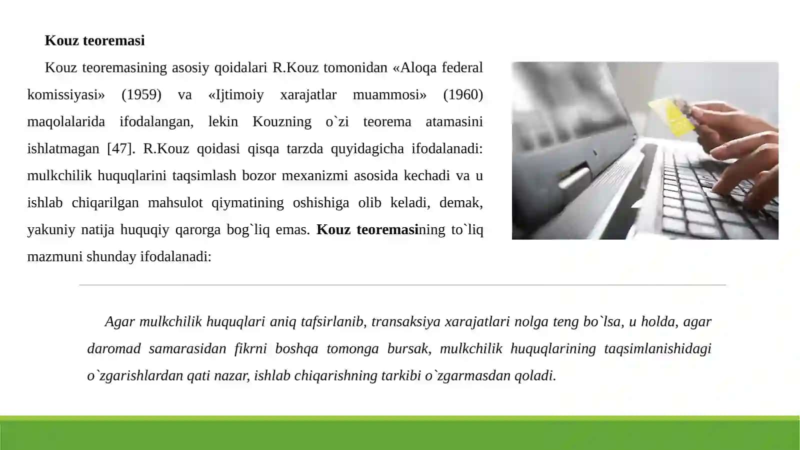 TRANSAKSIYA VA TRANSAKSIYA XARAJATLARI 4