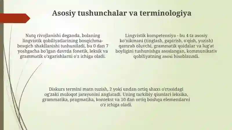 Nutq o'stirish metodikasi fanining nazariy asoslari 4