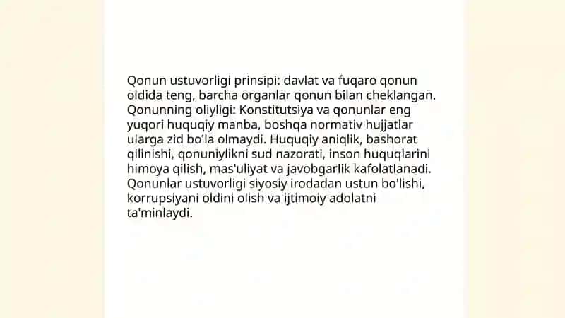 Huquq ustuvorligi 4