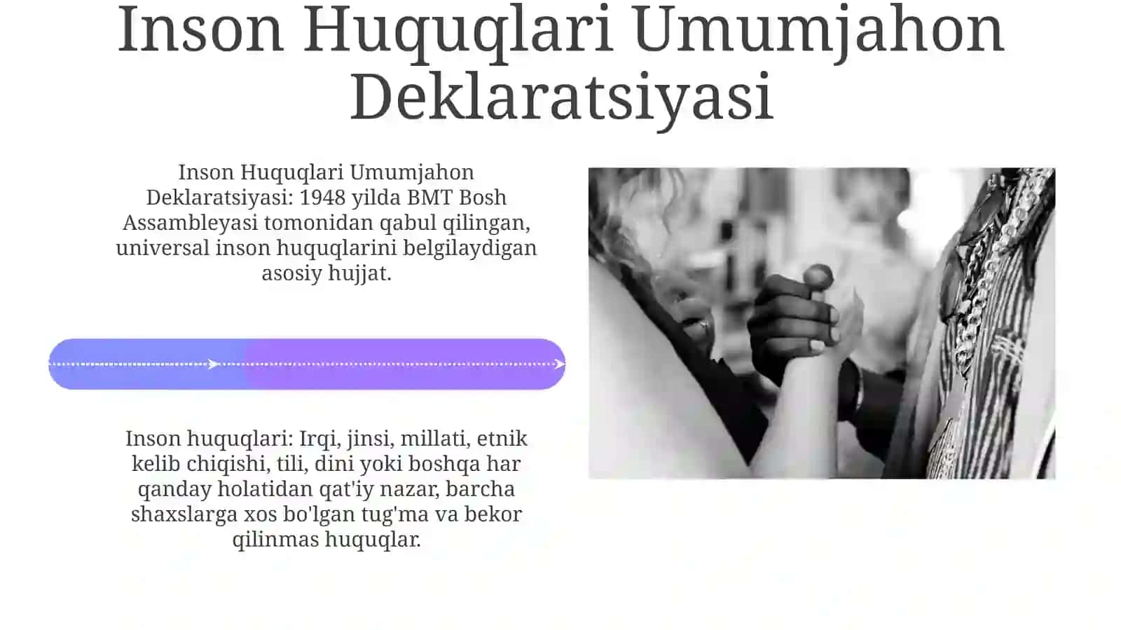Inson Huquqlari va Asosiy Huquqlarni Belgilash 4