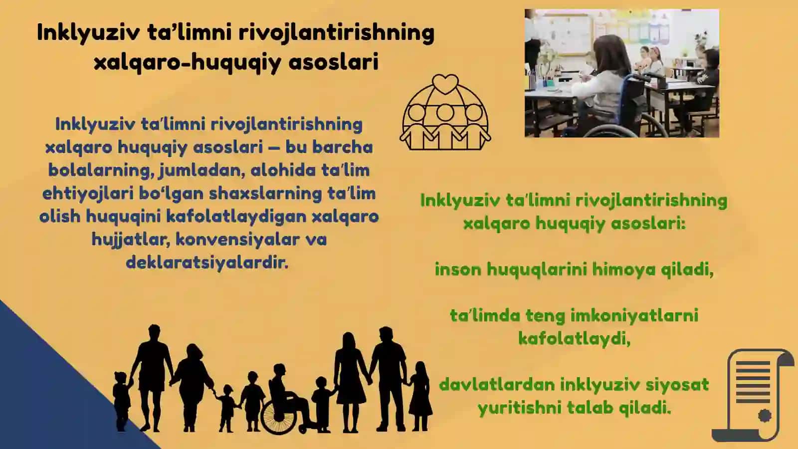 INKLYUZIV TA’LIMNI RIVOJLANTIRISHDAGI XALQARO TAJRIBALAR 4