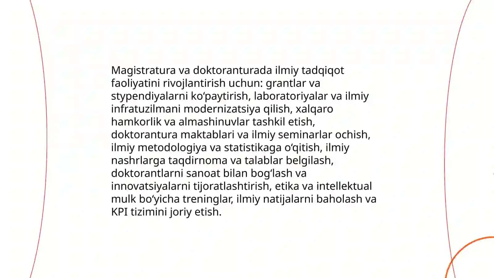 Oliy ta'lim va undan keyingi ta'limning takomillashtirilishi 4