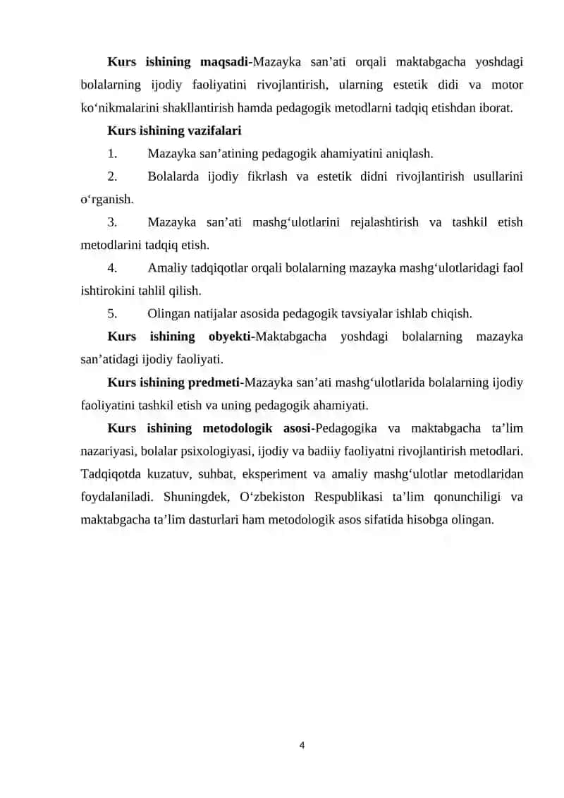 Maktabgacha talim tashkilotida mazayka san'atining ahamiyati 4
