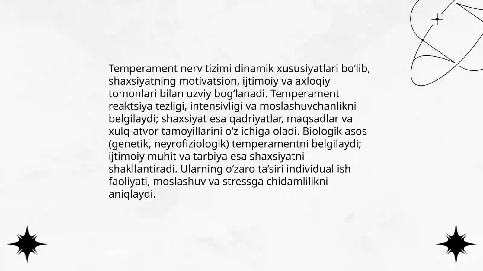 Temperament va faoliyatning individual xsusiyatlari 4