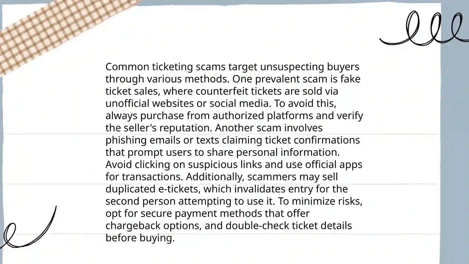 How to Verify Ticket Authenticity 4
