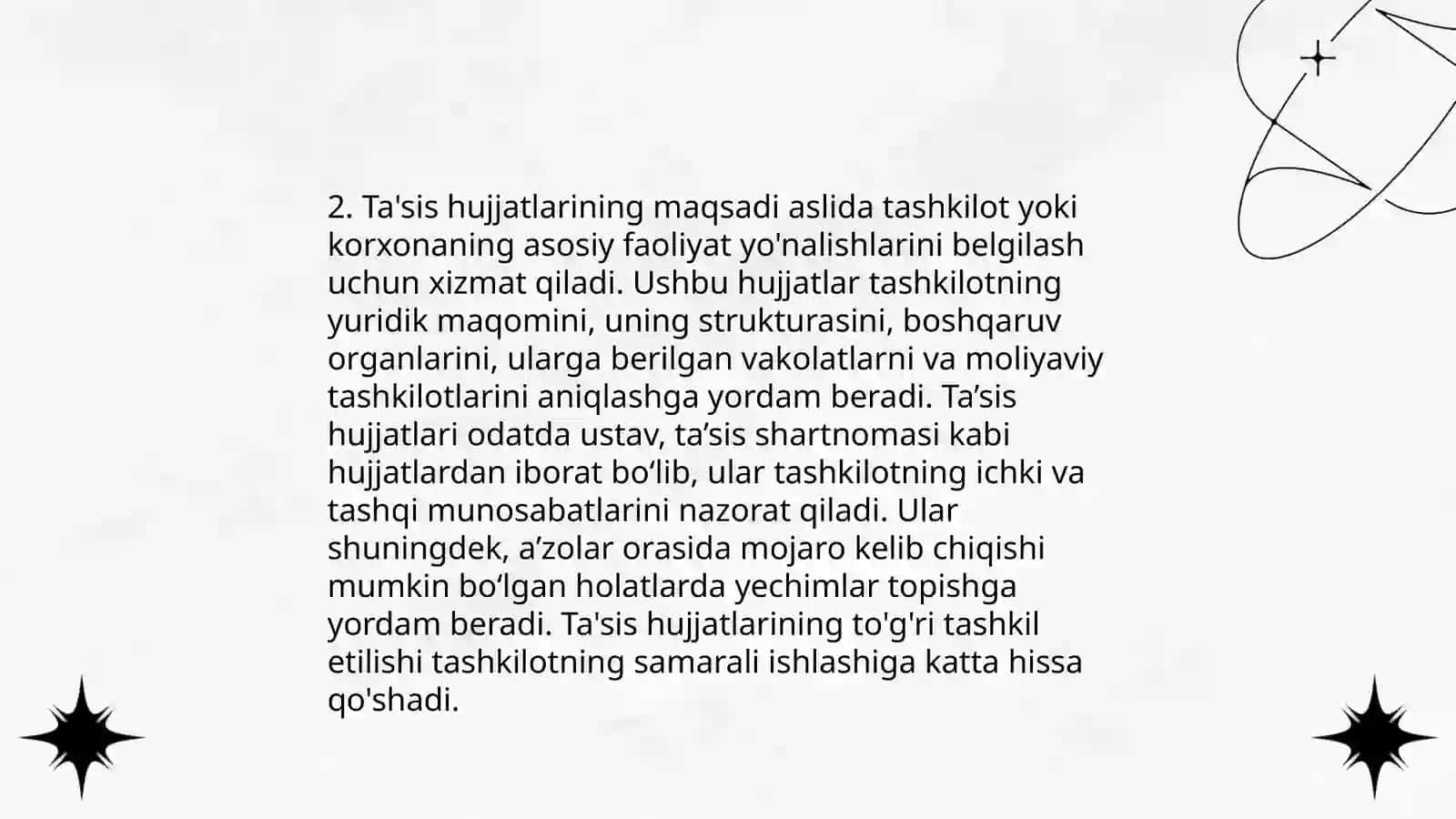 14-modda.Diniy tashkilotning ta'sis hujjati 4