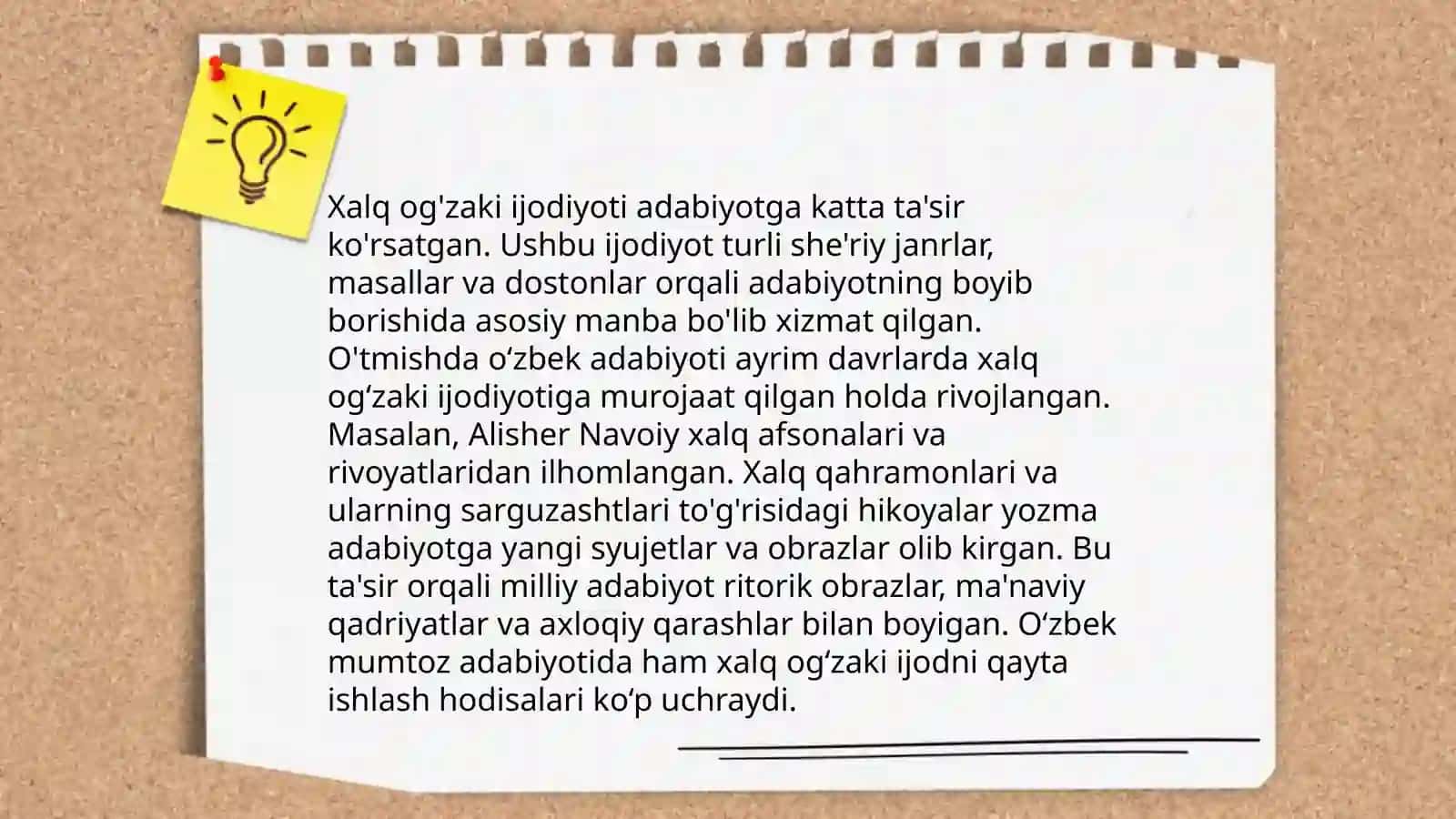 X-XI asrlarda badiiy adabiyot va tazkirachilik 4