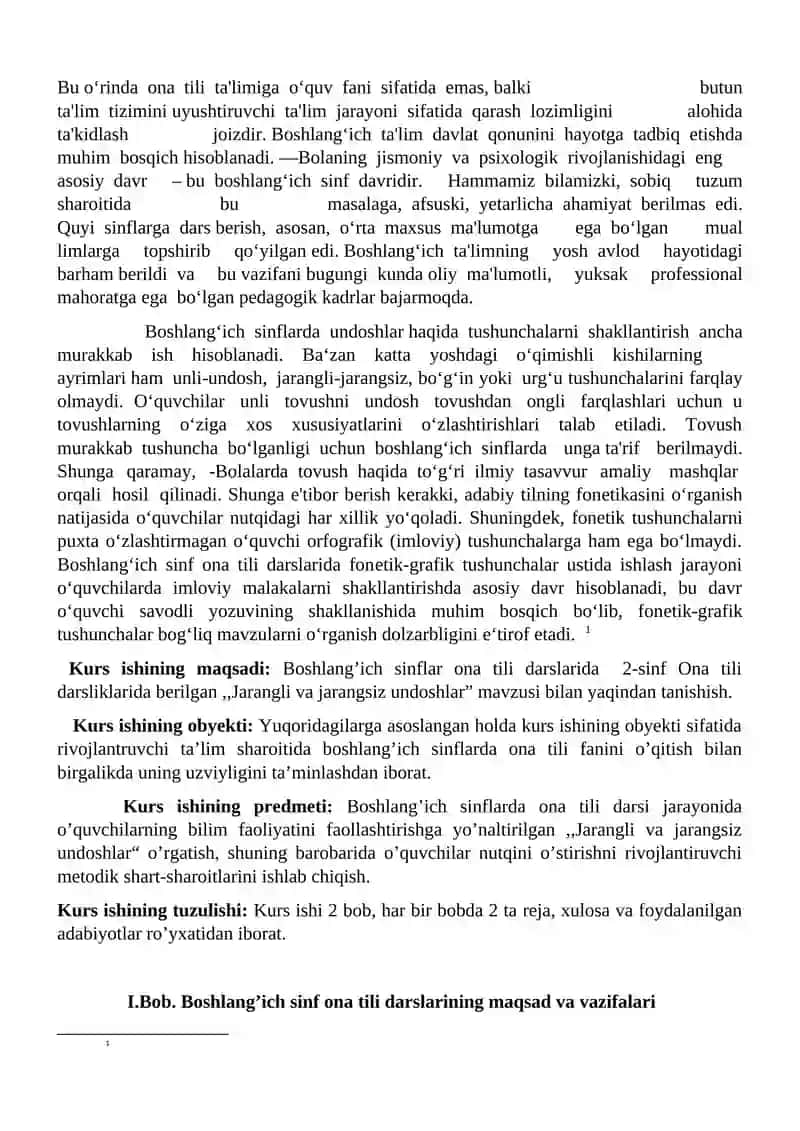 Jarangli va jarangsiz undoshlar 4